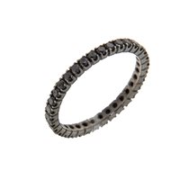 Anello Gazzola Gioielli Eternity in Oro Diamante AN-2230-8-1-14-DN0.021-RB